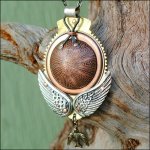 Clay Glass Metal Stone Gallery: Winged Copper Neck